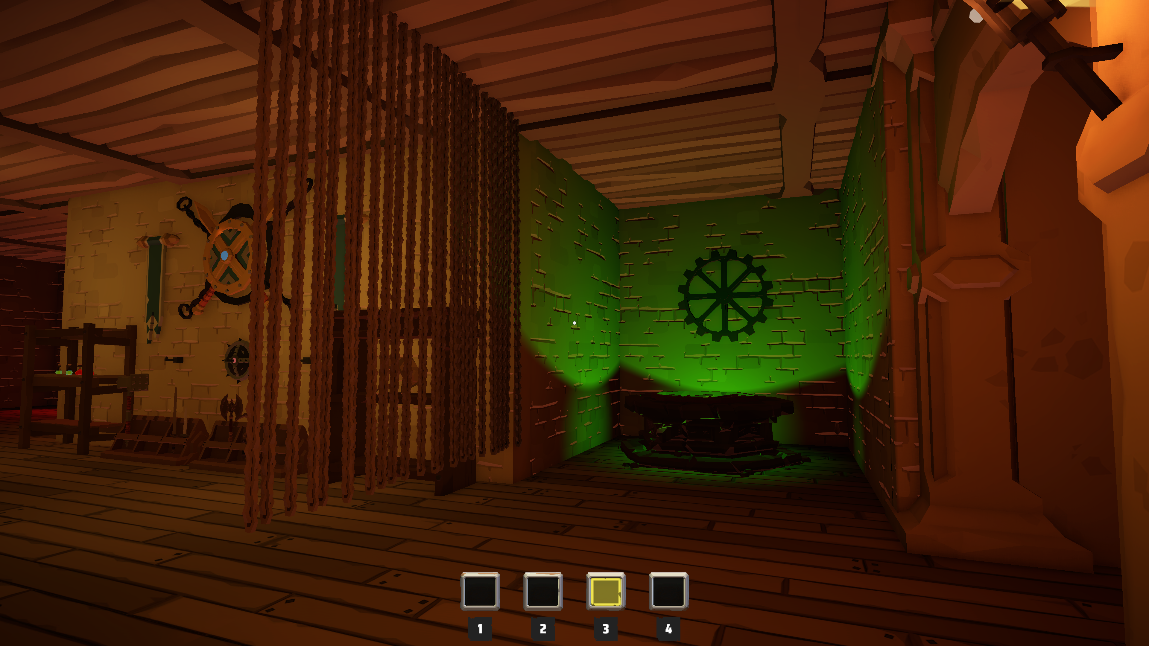 Trade or Threat shop interior screenshot